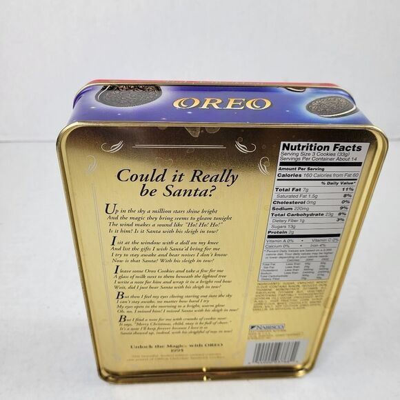 Oreo‎ 1995 "Unlock the Magic" Collector's Tin - Picture 6 of 9